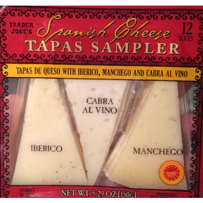 Trader Joe's Tapas Cheese Sampler (Iberico, Cabra al Vino, Manchego)