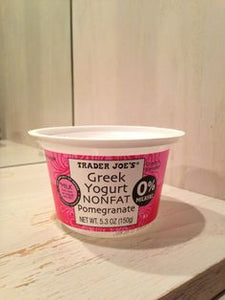 Trader Joe's Greek Style Nonfat Yogurt (Pomegranate)