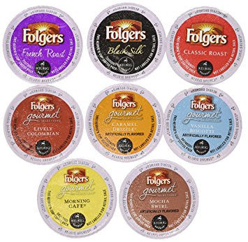 Folgers Gourmet Coffee Pods K Cups Colombian Decaf – We'll Get The