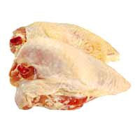 Organic Chicken Bone In Whole Breast (Unprepared)