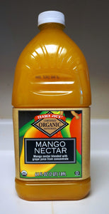 Trader Joe's Organic Mango Nectar 
