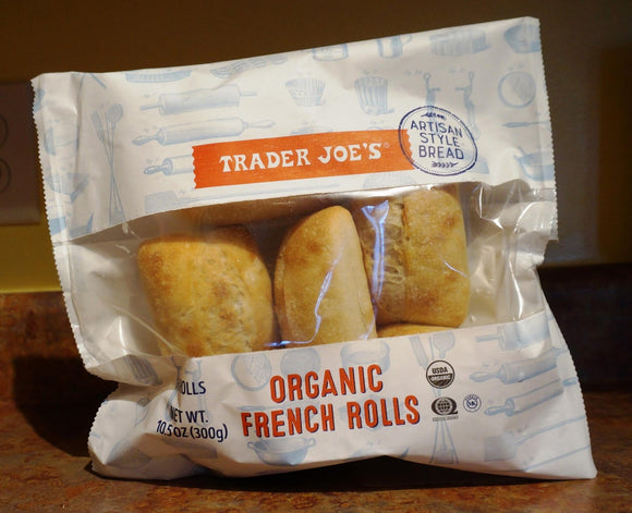 Trader Joe's Organic French Rolls (4 pack)
