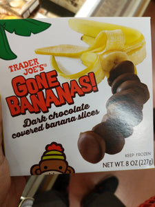 Trader Joe's Gone Bananas…one bite at a time! (Chocolate Covered Banana Slices)