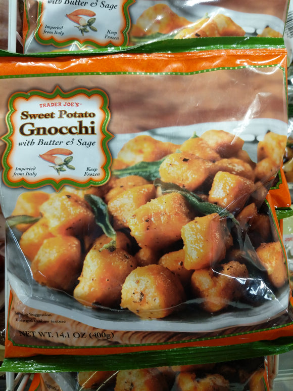 Trader Joe's Sweet Potato Gnocchi (with Butter and Sage)