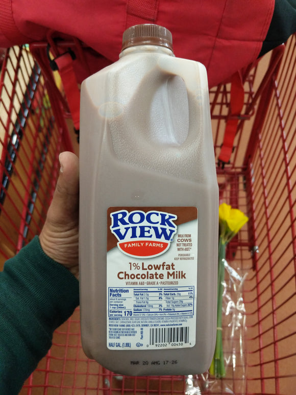 Trader Joe's Rock View Chocolate Milk (Low Fat, 64 oz.)