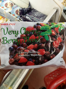 Trader Joe's Very Cherry Berry Blend (Cherries, Blueberries, Blackberries, and Raspberries) (Frozen)