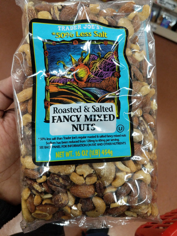 Trader Joe's Fancy Salted Mixed Nuts