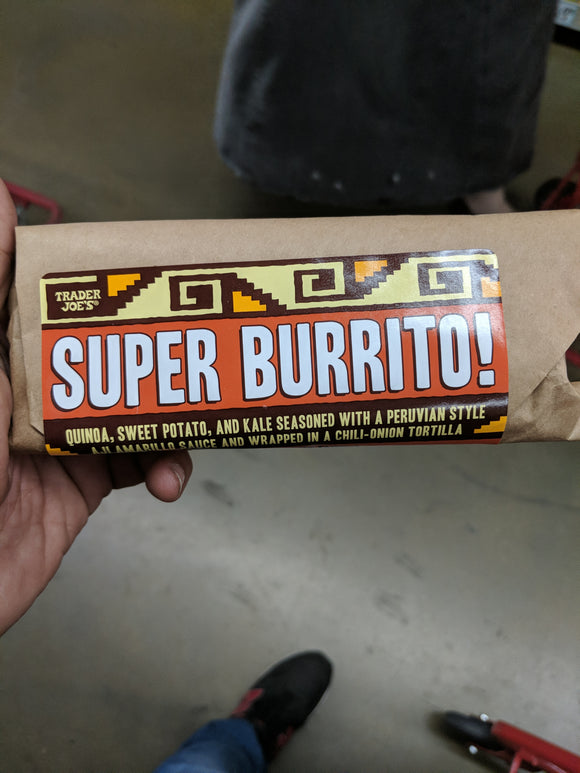 Trader Joe's Super Burrito