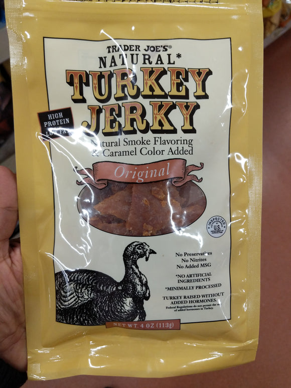 Trader Joe's Natural Turkey Jerky (Original)