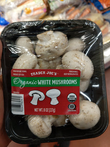 Trader Joe's Organic White Button Mushrooms