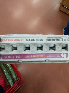 Trader Joe's Farm Fresh Jumbo Eggs Grade A (One Dozen)