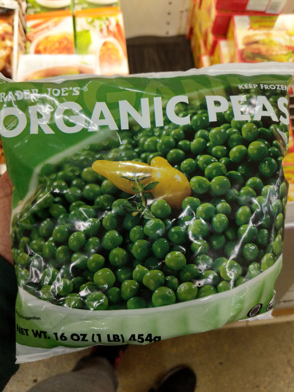 Trader Joe's Organic Sweet Peas (Frozen)