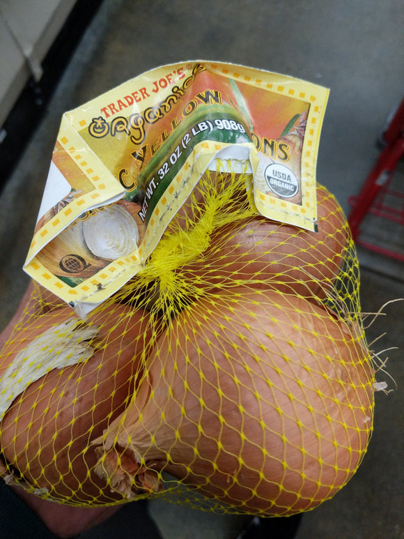 Trader Joe's Bag of Organic Yellow Onions