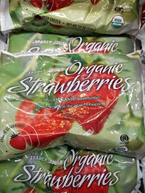 Trader Joe's Organic Strawberries (Frozen)