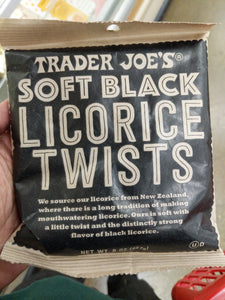 Trader Joe's Soft Black Licorice