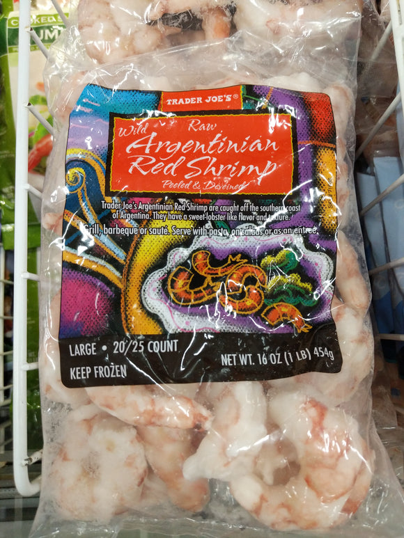 Trader Joe's Argentinian Red Shrimp (Frozen)