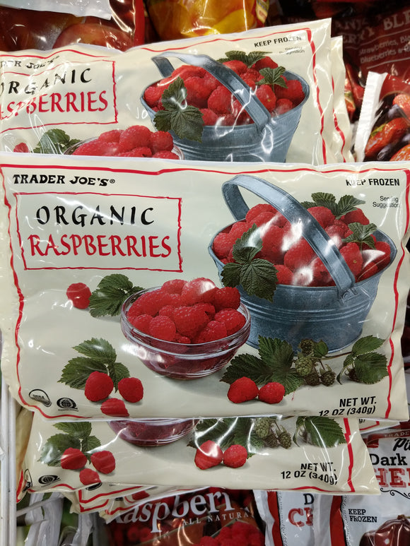 Trader Joe's Organic Raspberries (Frozen)