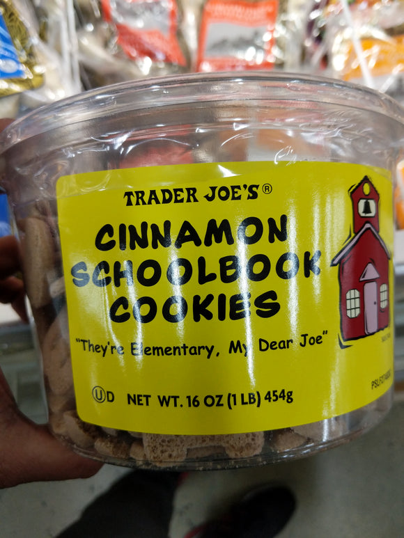 Trader Joe's Cinnamon Schoolbook Cookies