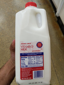 Trader Joe's Milk (Vitamin D)
