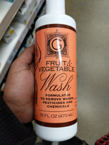 Trader Joe's Fruit and Vegetable Wash (Proven to Remove Pesticides, Waxes and Chemicals)