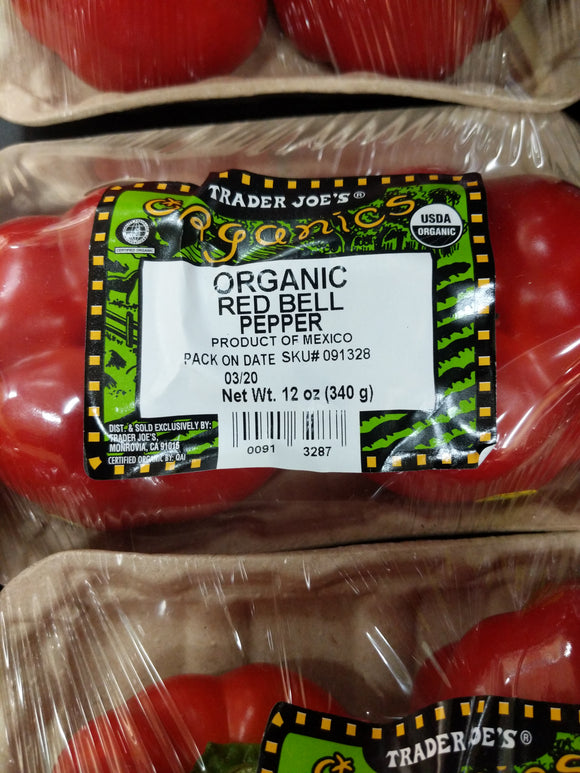 Trader Joe's Organic Red Bell Peppers