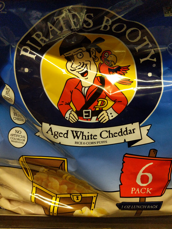 Pirate Booty Aged White Cheddar Puffs (Travel)