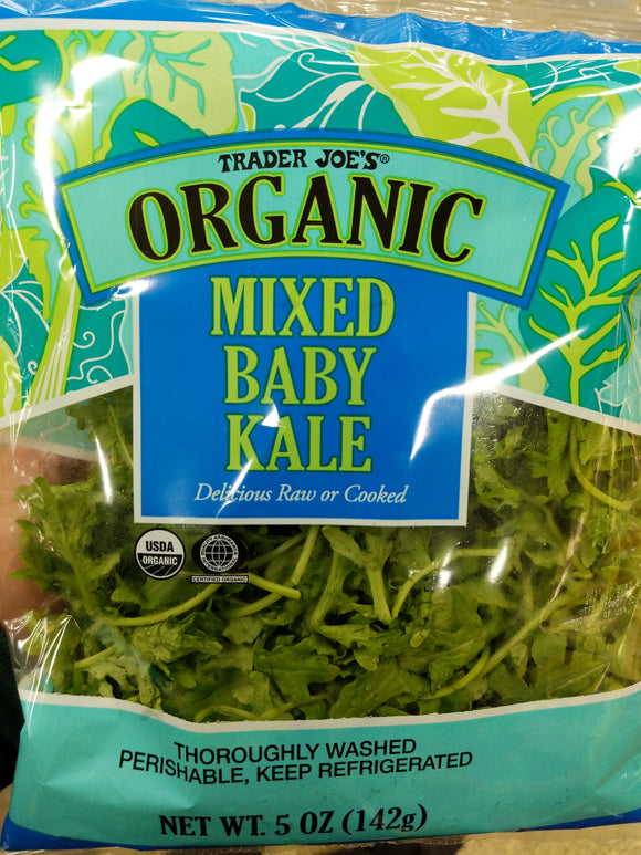 Trader Joe's Organic Mixed Baby Kale