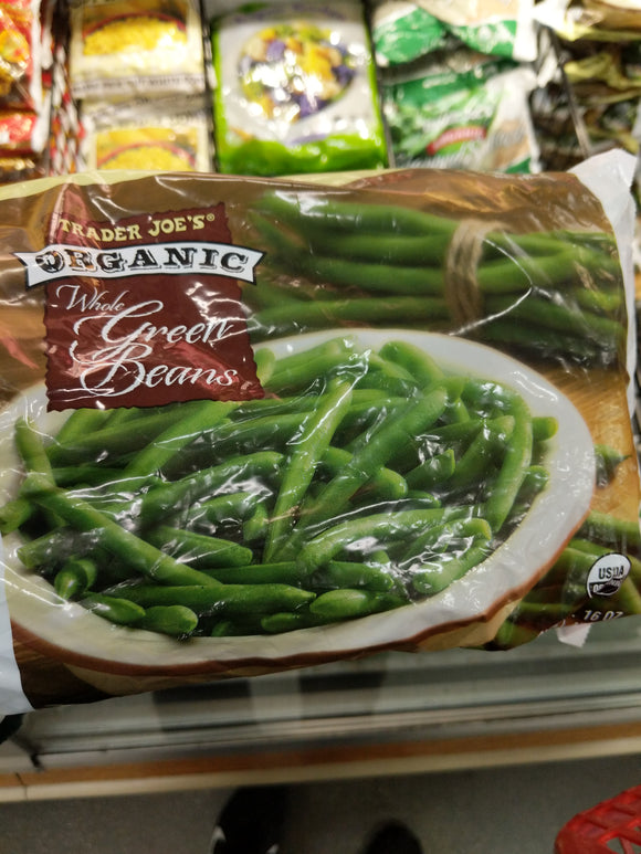 Trader Joe's Organic Green Beans (Frozen)