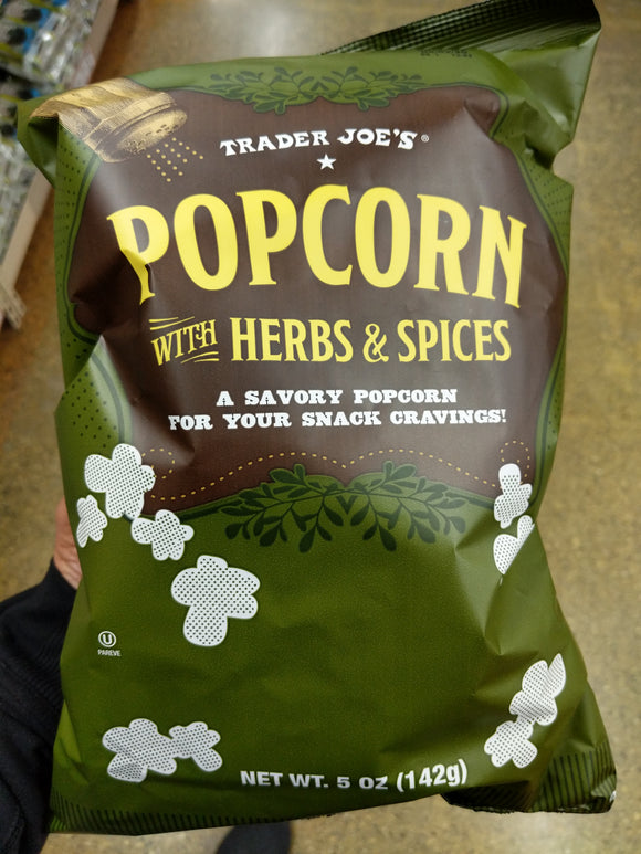 Trader Joe's Popcorn with Herbs and Spices