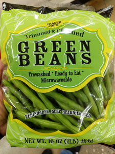 Trader Joe's Trimmed and Cleaned Green Beans