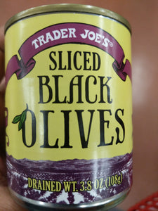 Trader Joe's Sliced Black Olives