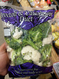 Trader Joe's Microwaveable Cauliflower and Broccoli