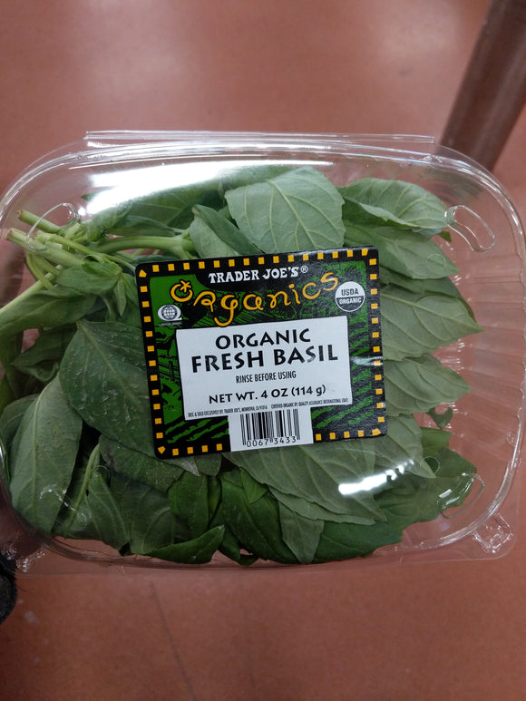 Trader Joe's Organic Basil