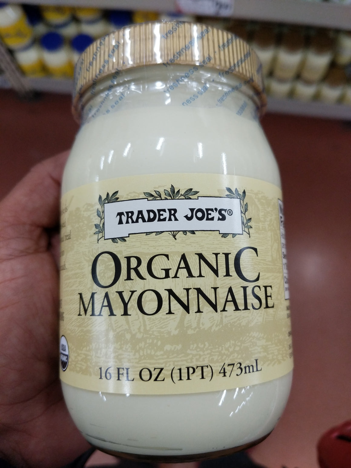 Trader Joe's Organic Mayonnaise We'll Get The Food