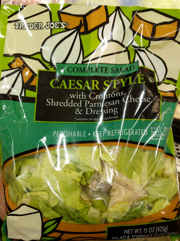 Trader Joe's Complete Caesar Salad Kit