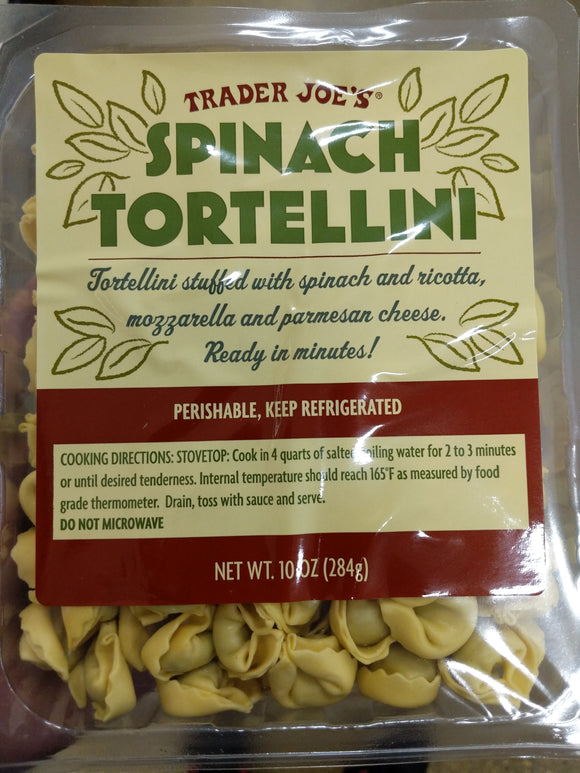 Trader Joe's Spinach Tortellini