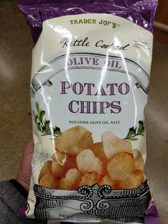 Trader Joe's Kettle Cooked Olive Oil Potato Chip