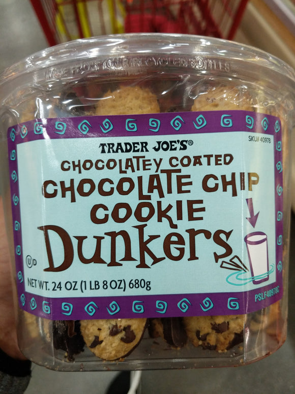 Trader Joe's Chocolatey Coated Chocolate Chip Dunkers
