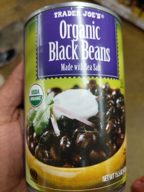 Trader Joe's Organic Black Beans