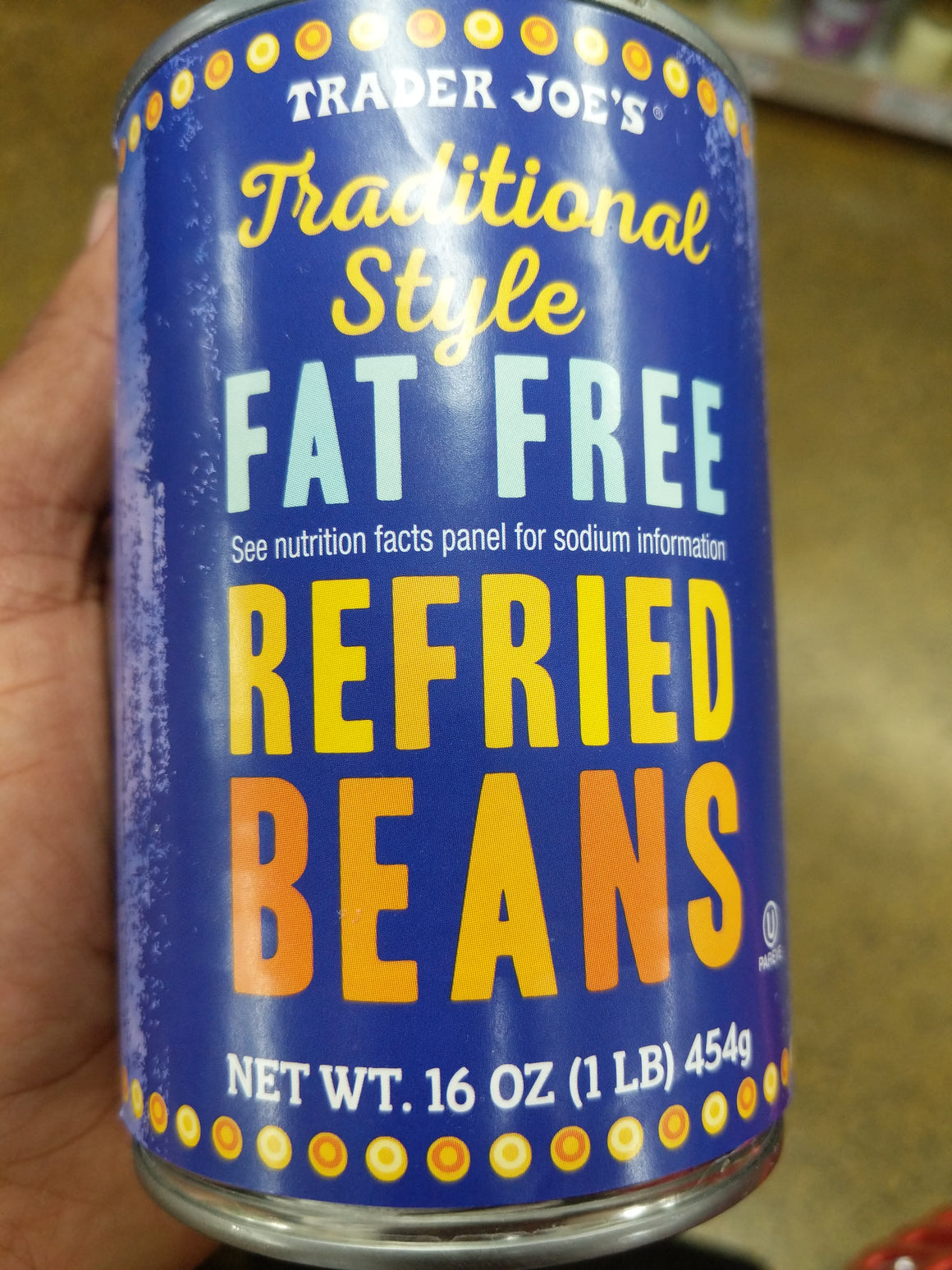 Trader Joe's Fat Free Refried Beans We'll Get The Food