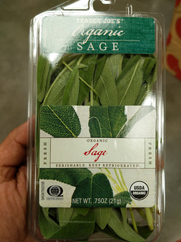 Trader Joe's Fresh Organic Sage
