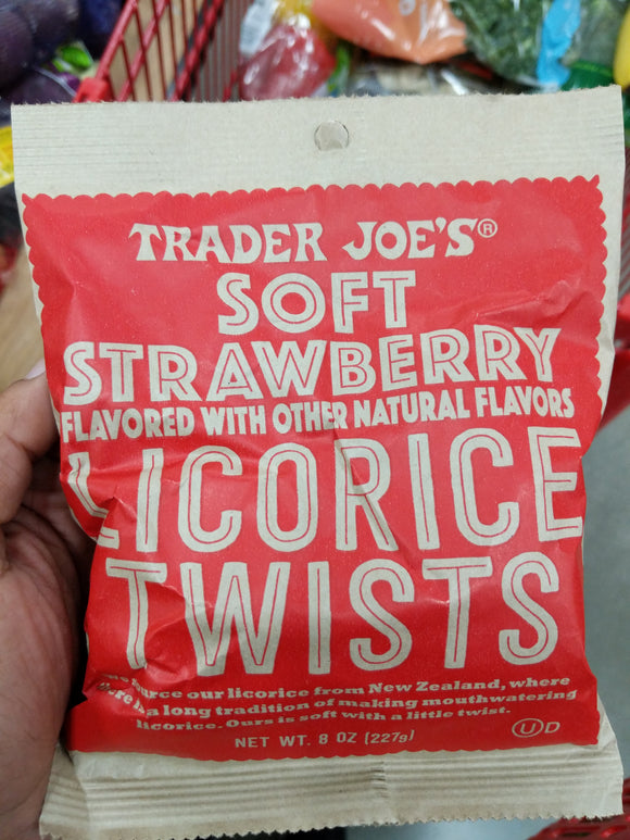 Trader Joe's Soft Strawberry Licorice