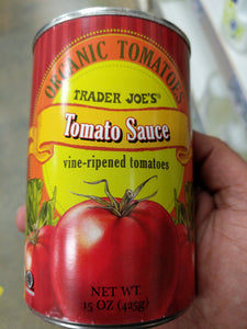 Trader Joe's Organic Tomato Sauce