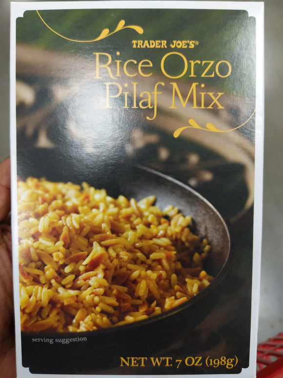 Trader Joe's Rice Orzo Pilaf Mix