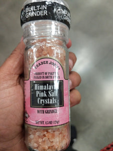 Trader Joe's Pink Salt Crystals (w/ Grinder)