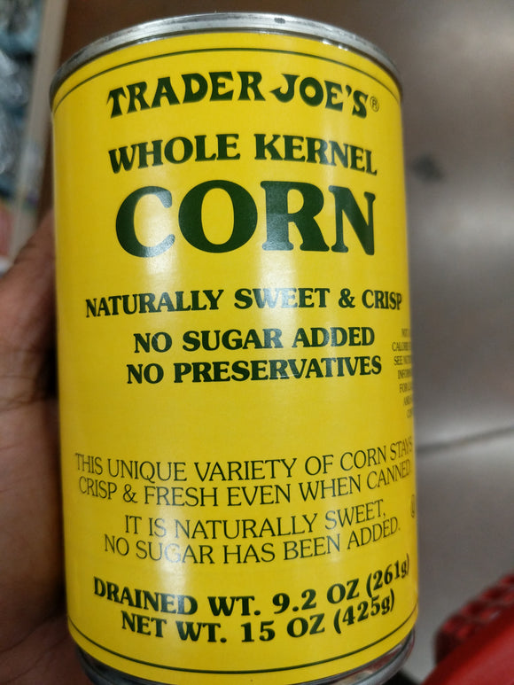 Trader Joe's Whole Kernel Corn