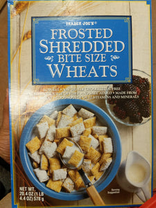 Trader Joe's Frosted Shredded Bite Size Wheats