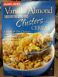 Trader Joe's Vanilla Almond Clusters Cereal