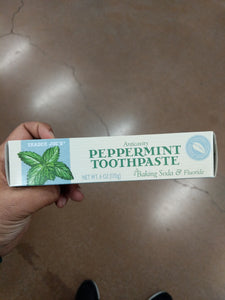 Trader Joe's Anticavity Peppermint Toothpaste