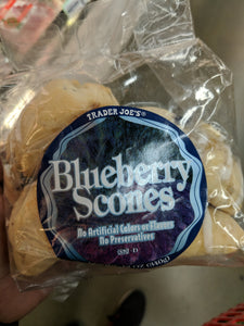Trader Joe's Blueberry Scones (Kosher)